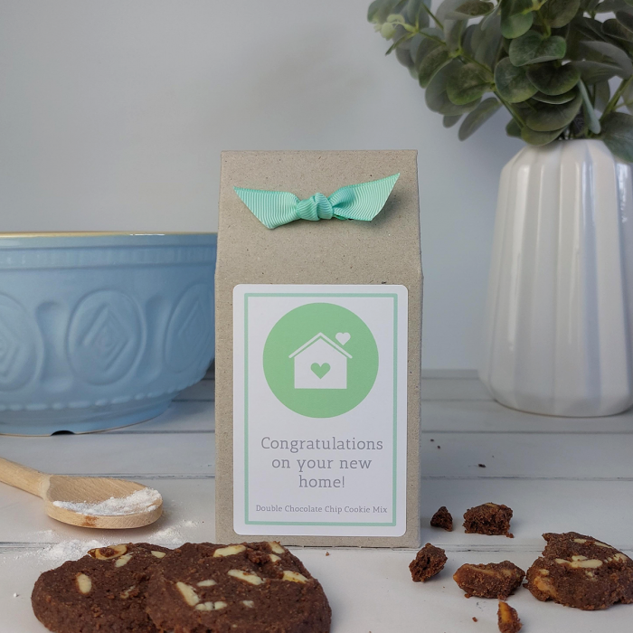 Personalised New Home Chocolate Chip Cookie Mix