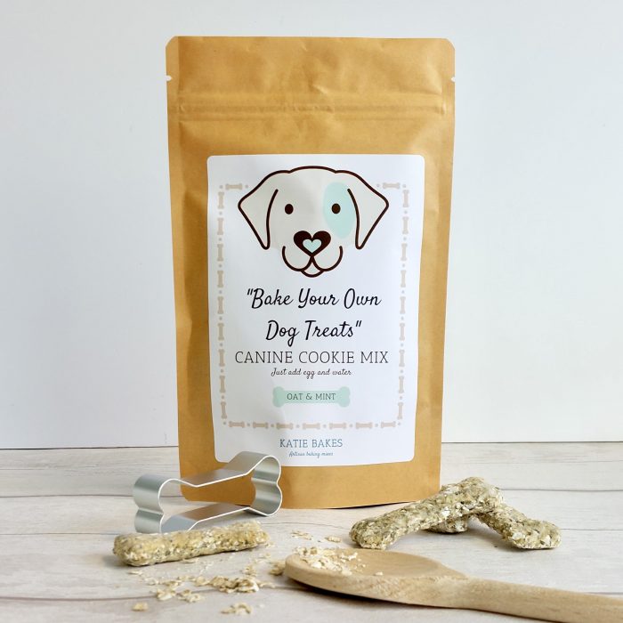Personalised “Bake Your Own” Canine Cookie Mix Eco-Pouch