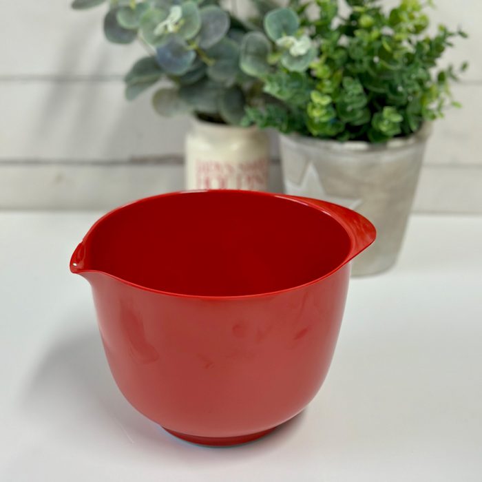 Red rosti margrethe mixing bowl