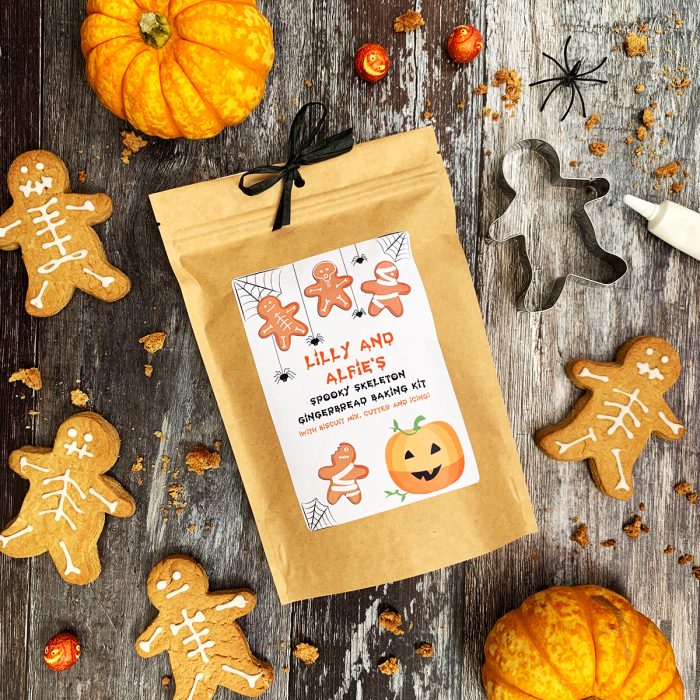 Halloween Spooky Skeleton Gingerbread Baking Kit