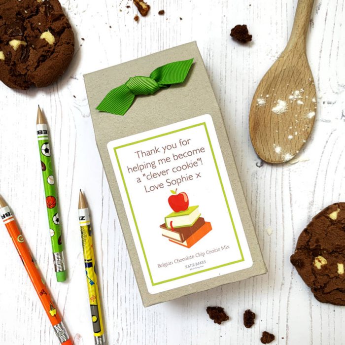 Choc Chip Cookie Mix Teacher Gift – “Apple”